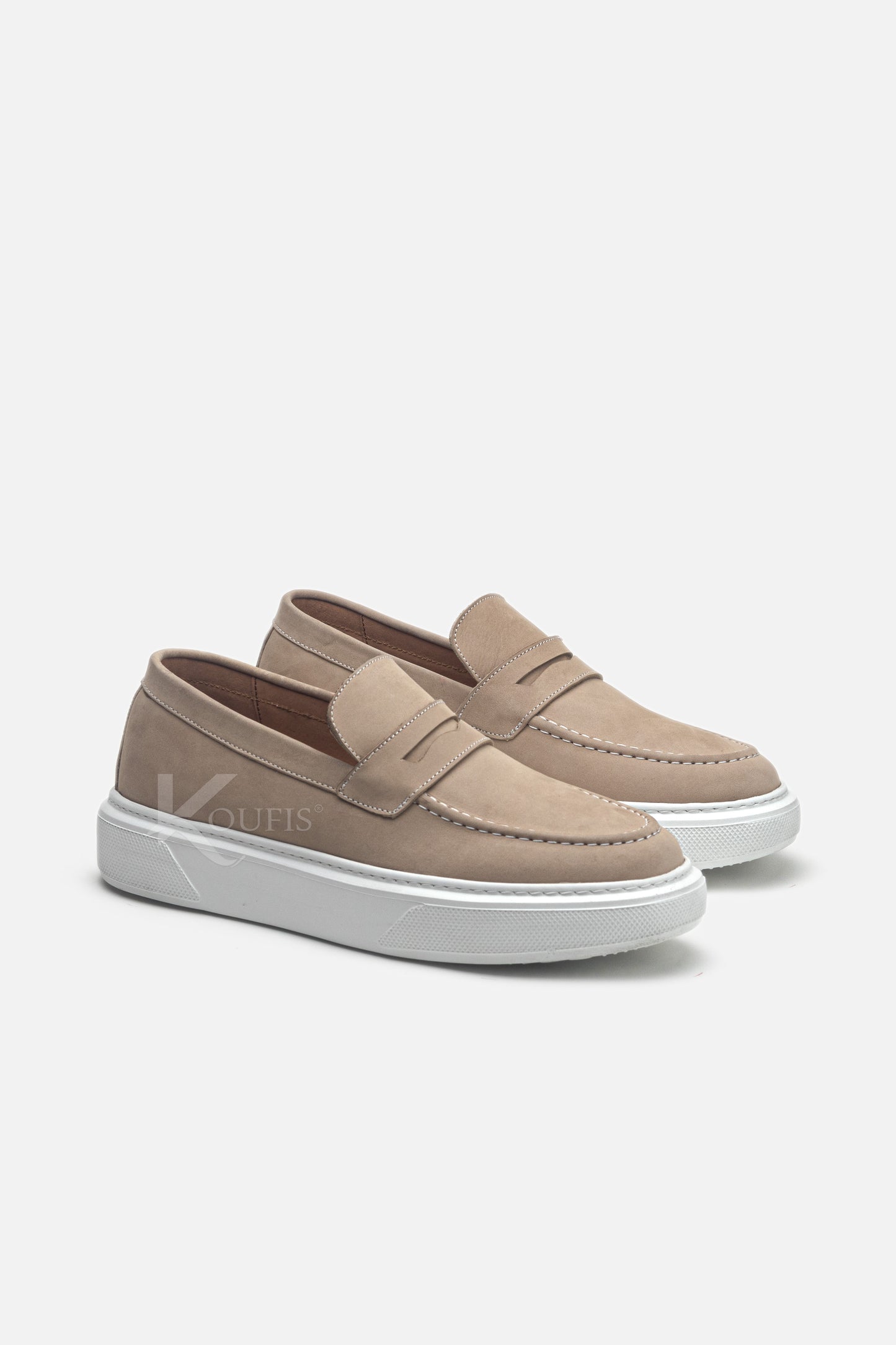K601 Ballerine en Nubuck