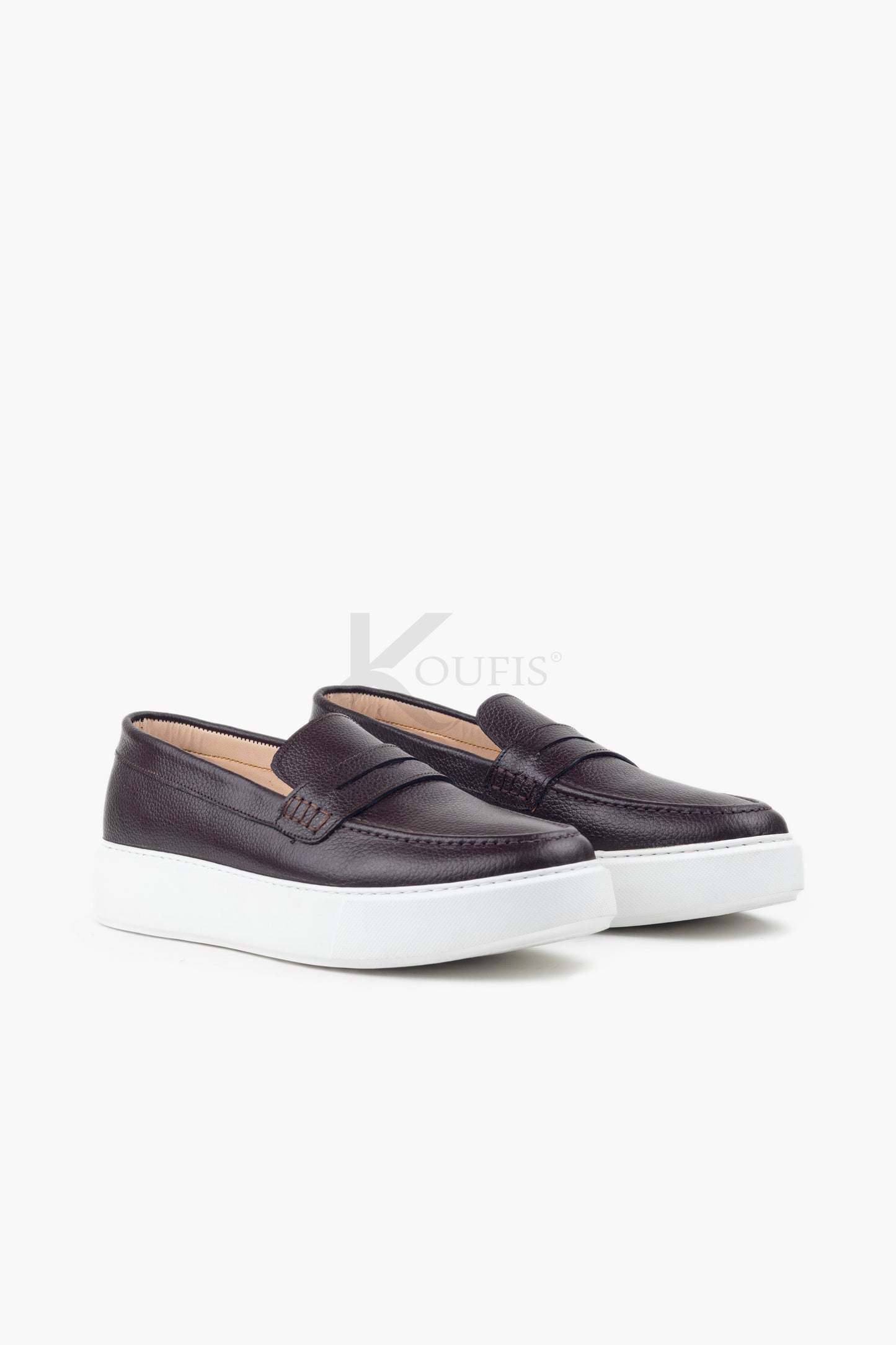 K601 Ballerine en Cuir