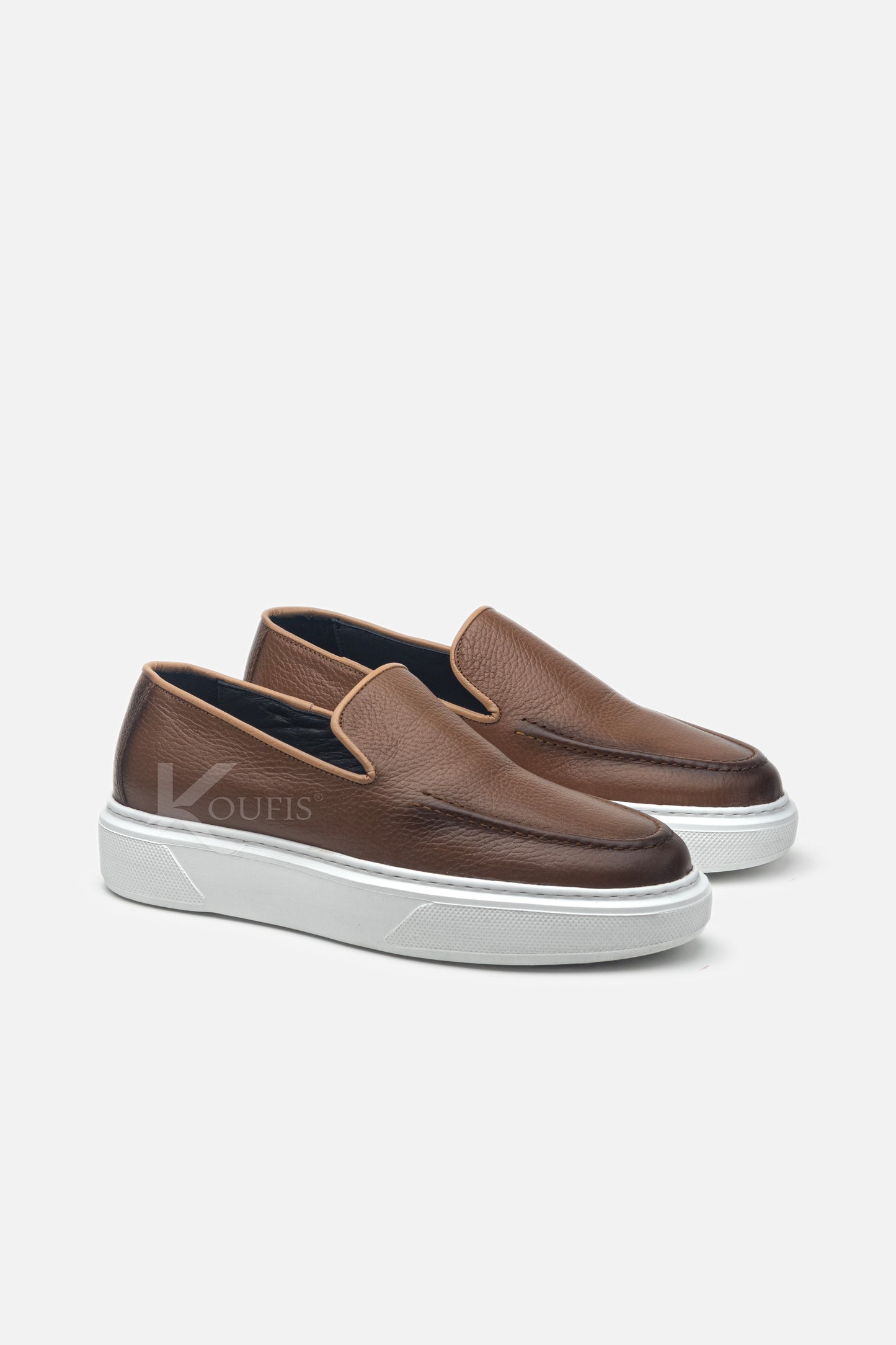K608 Ballerine en Cuir