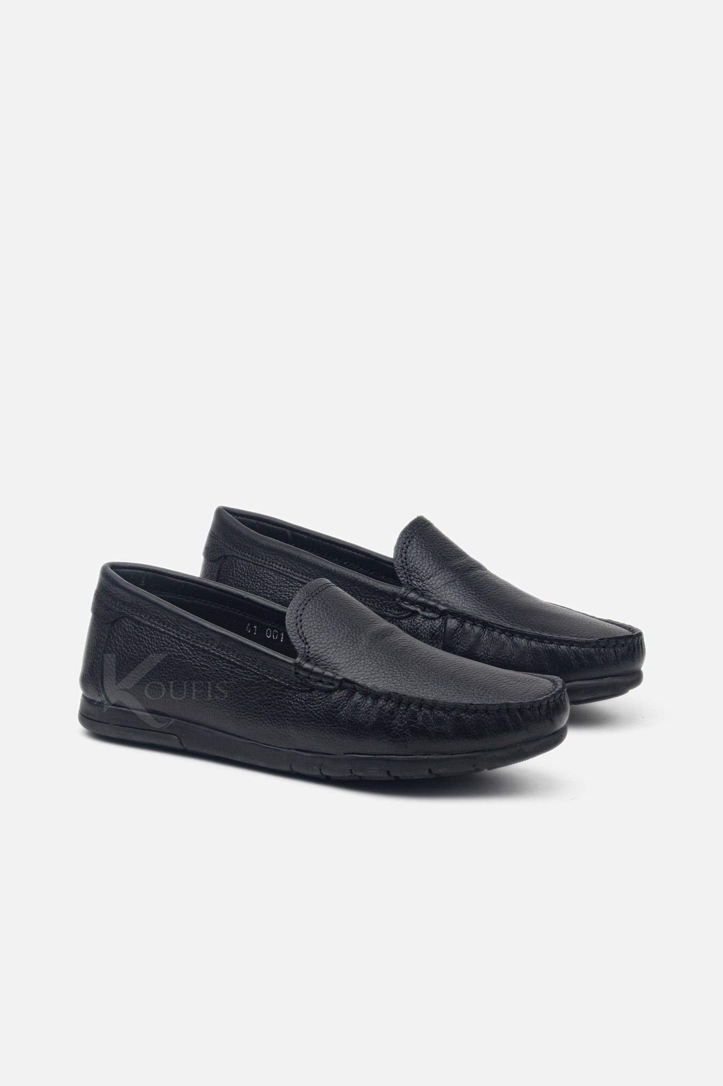 K612 Mocassin En Cuir