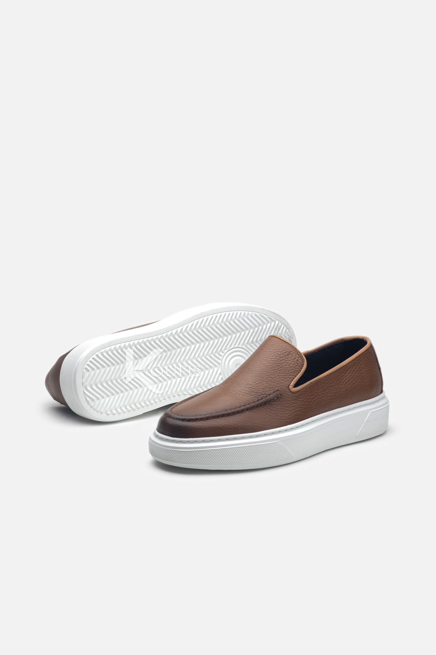 K608 Ballerine en Cuir