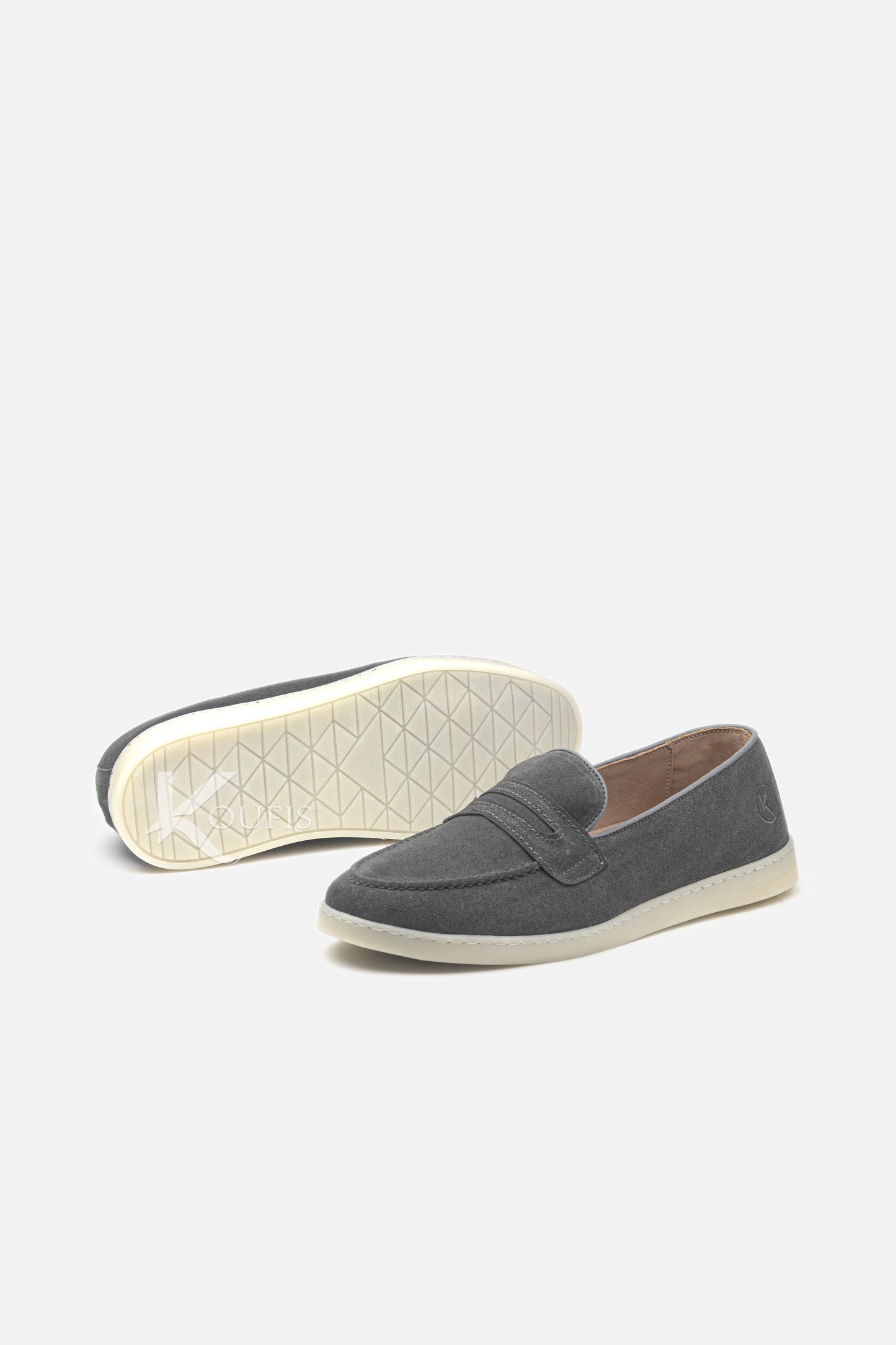 K615 Ballerine en Daim