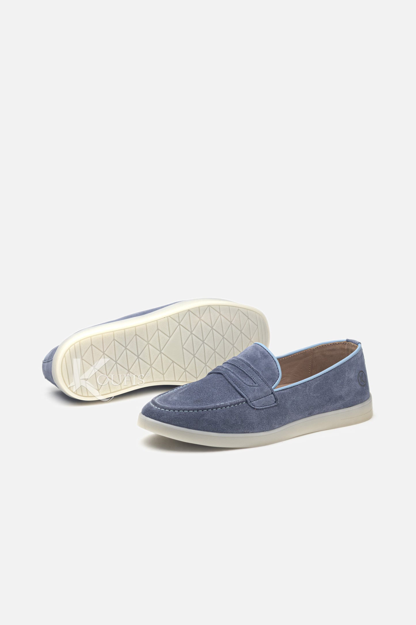 K615 Ballerine en Daim