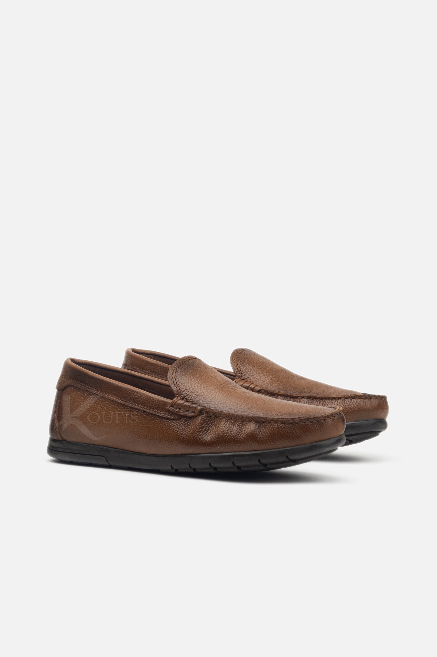 K612 Mocassin En Cuir
