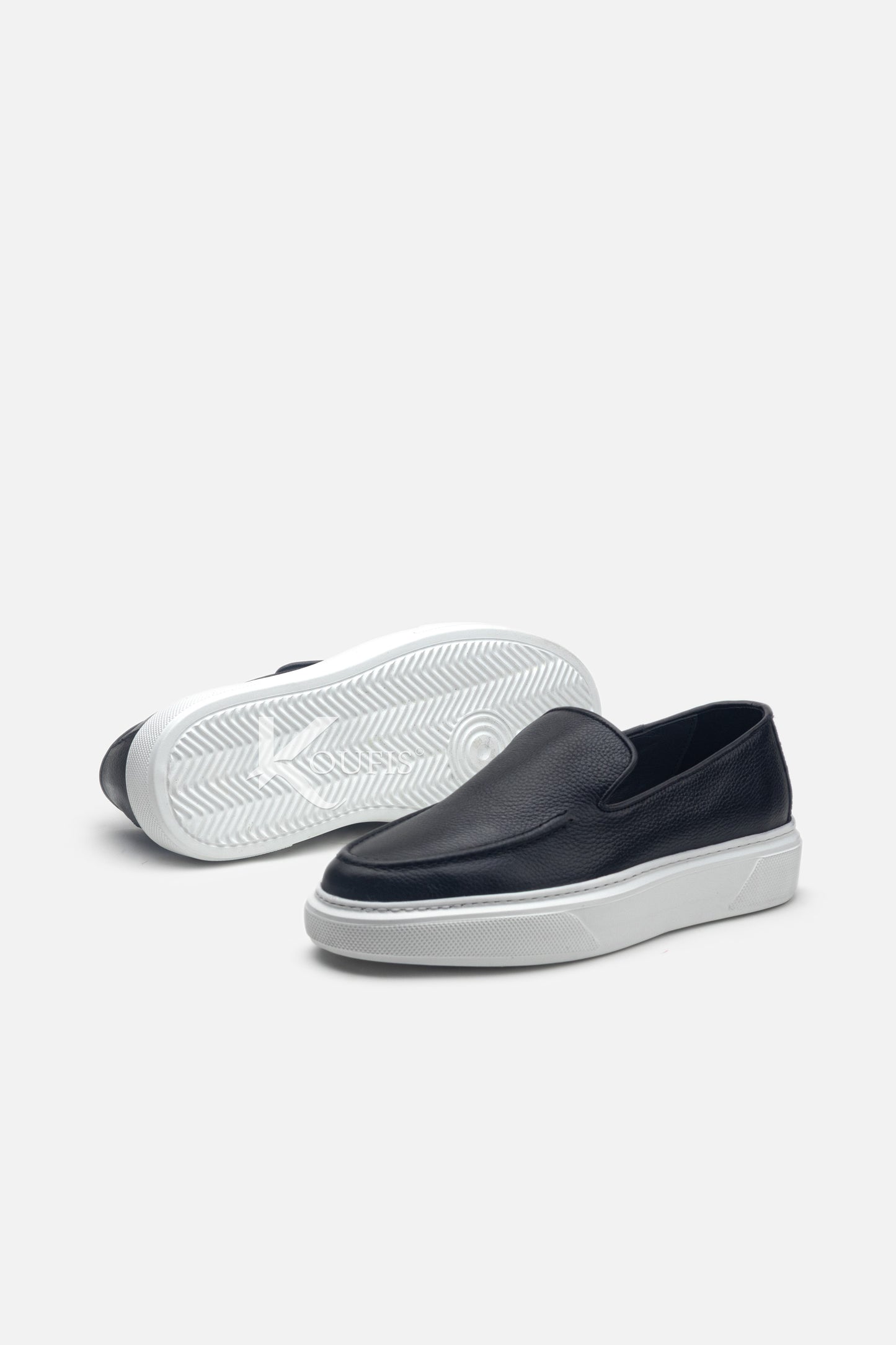 K608 Ballerine en Cuir