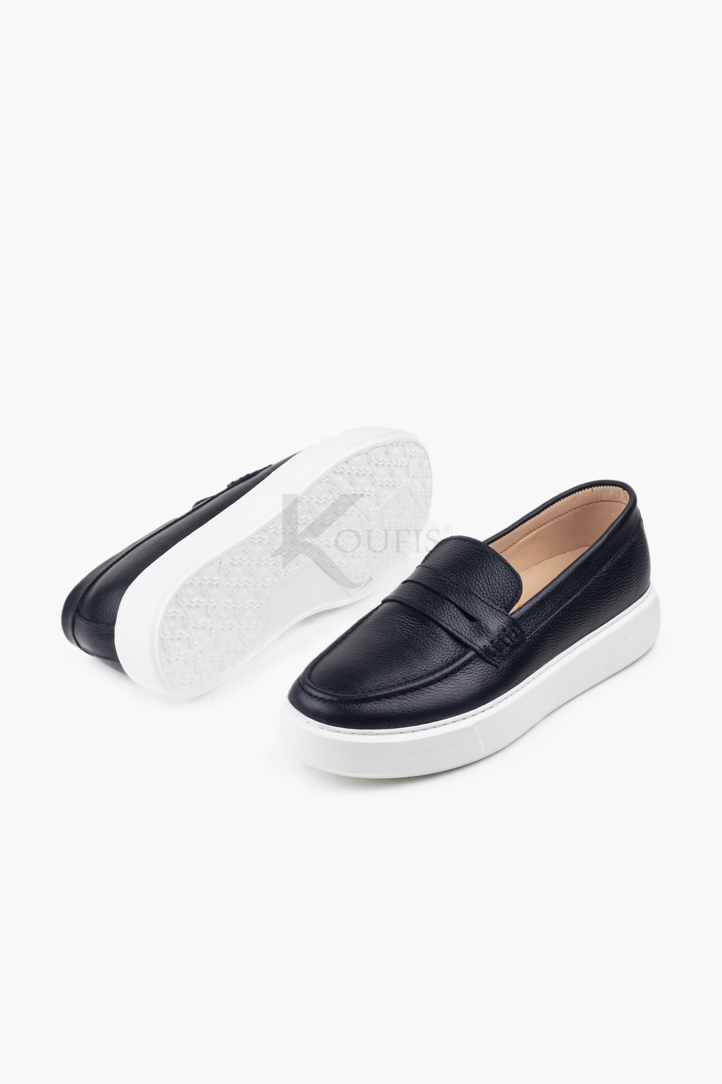 K601 Ballerine en Cuir