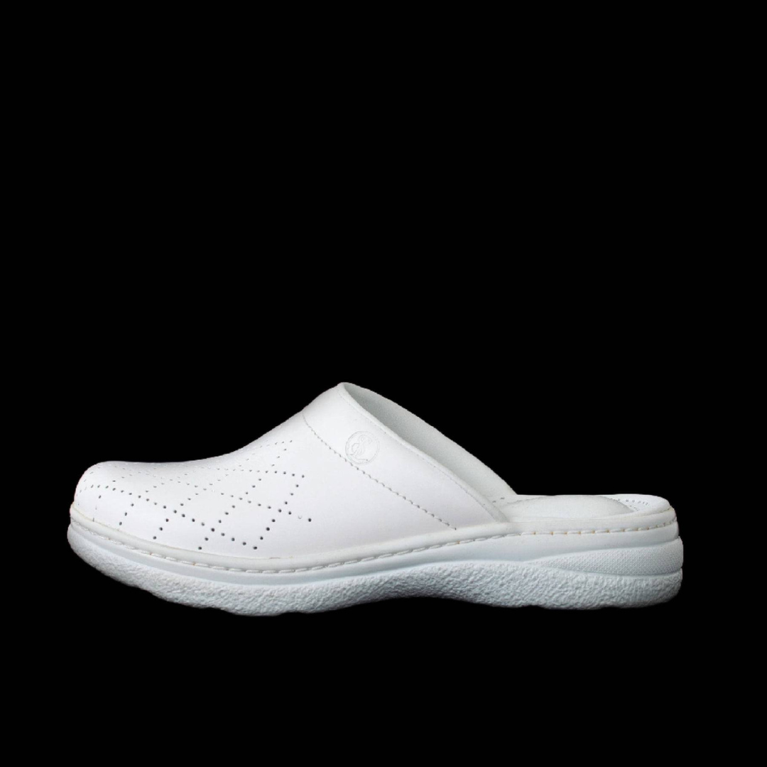 Sabots blancs femme sales