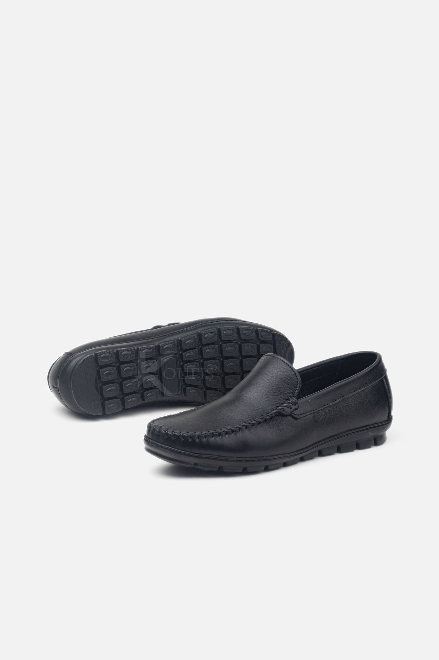 K613 Mocassin En Cuir