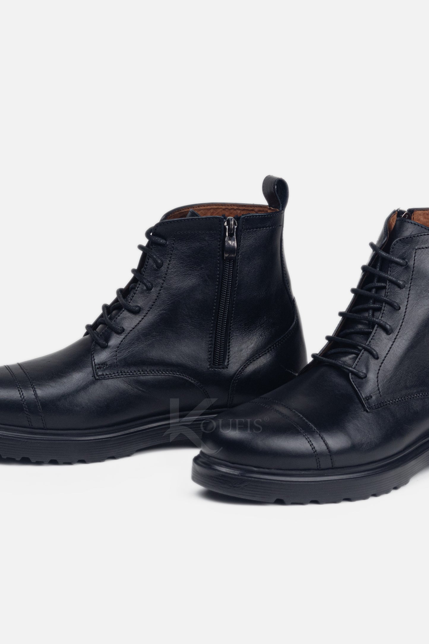 K114 Bottine en Cuir