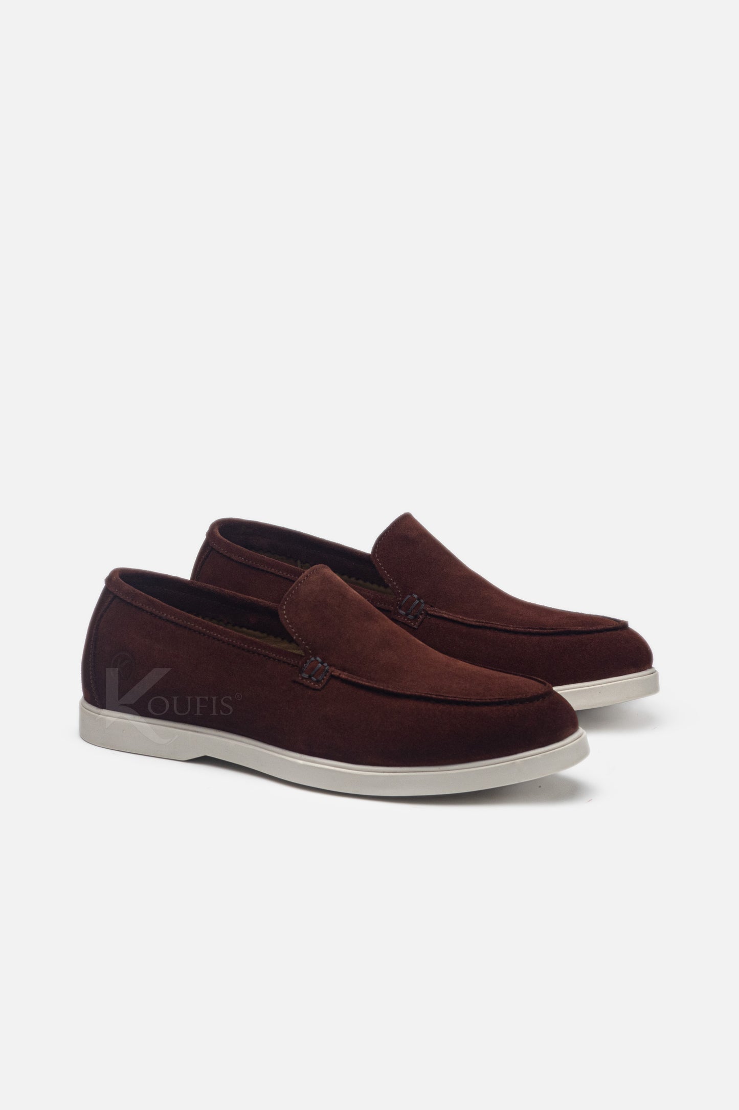 K607 Ballerine en Daim