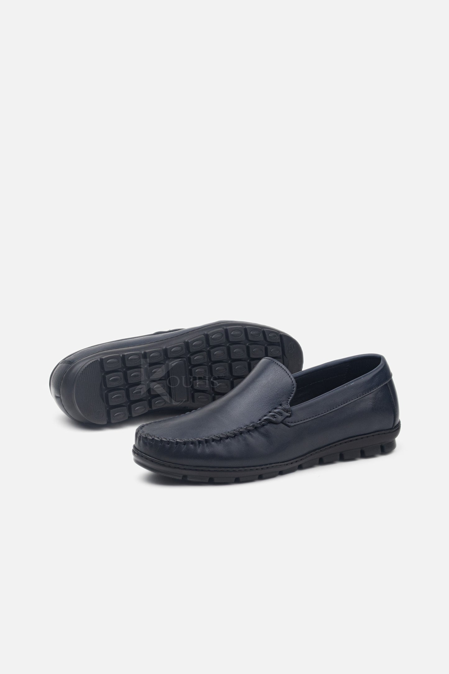 K613 Mocassin En Cuir