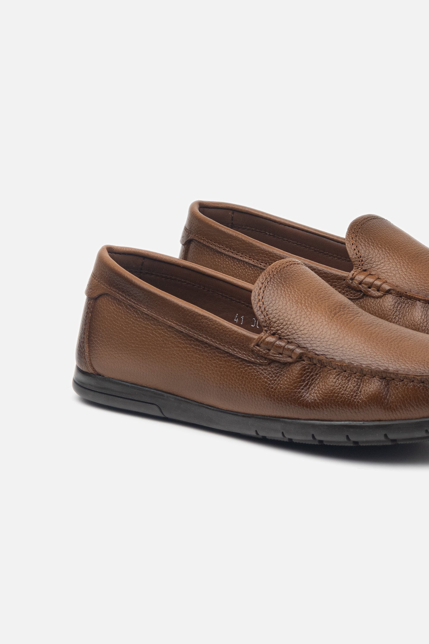 K612 Mocassin En Cuir