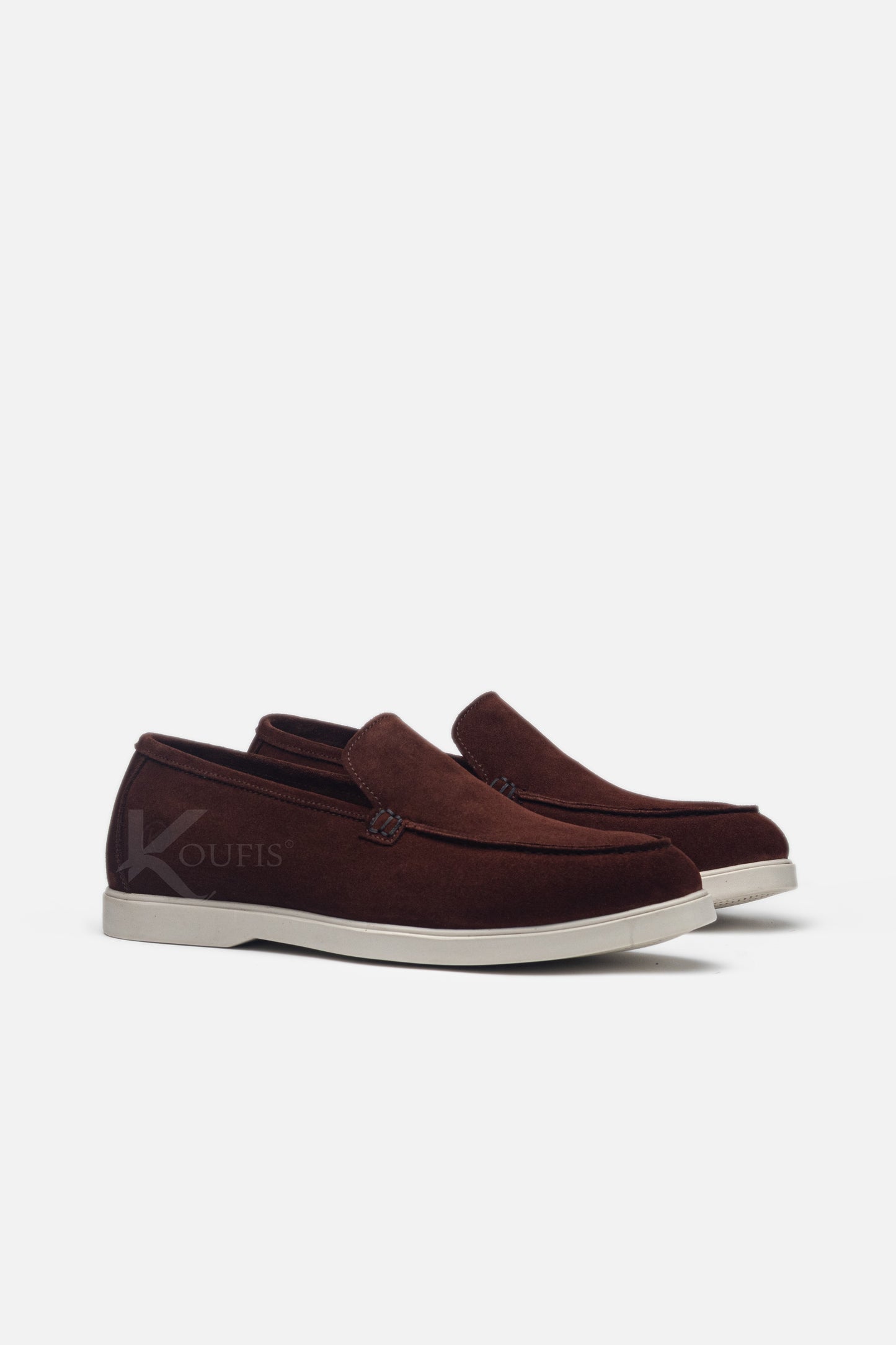 K607 Ballerine en Daim