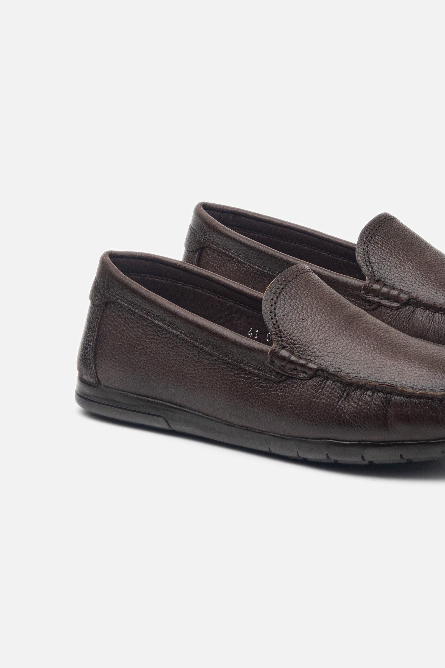 K612 Mocassin En Cuir