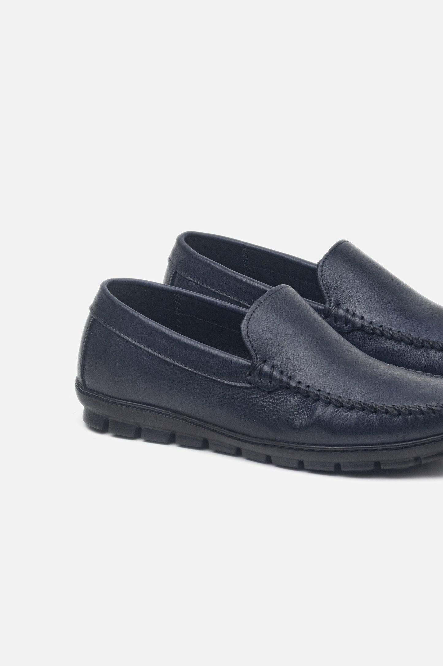 K613 Mocassin En Cuir