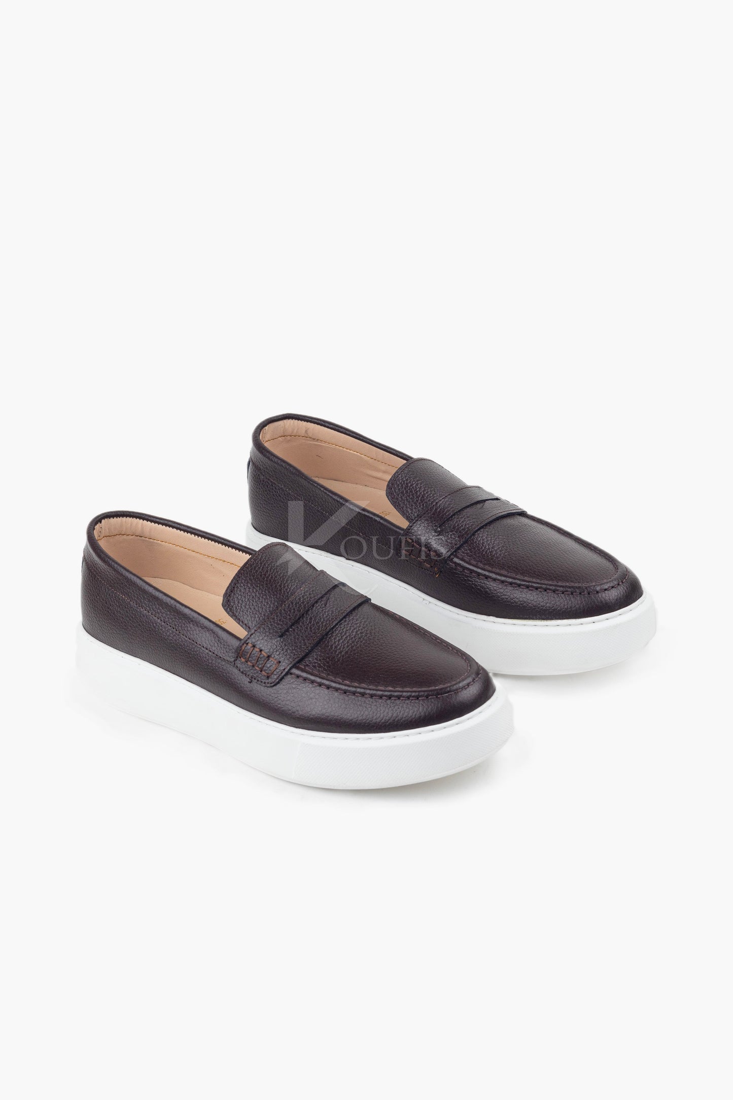 K601 Ballerine en Cuir