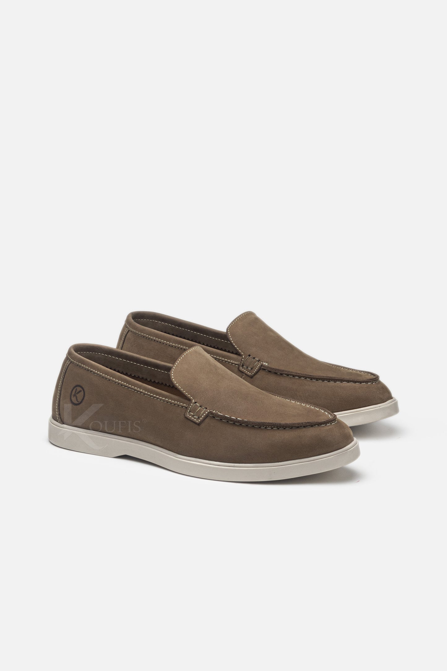 K607 Ballerine en Nubuck