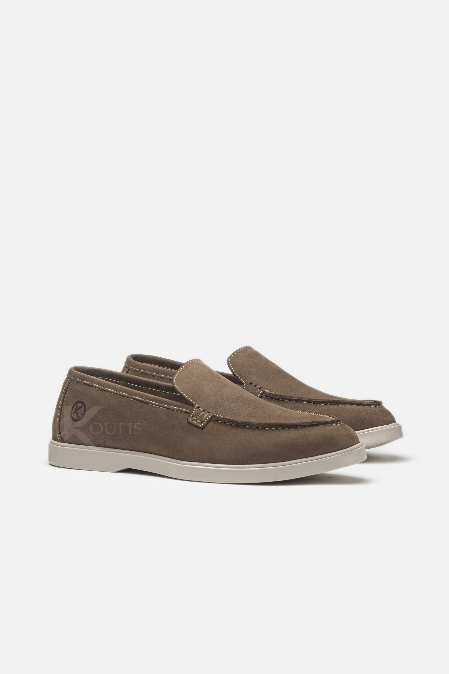 K607 Ballerine en Nubuck