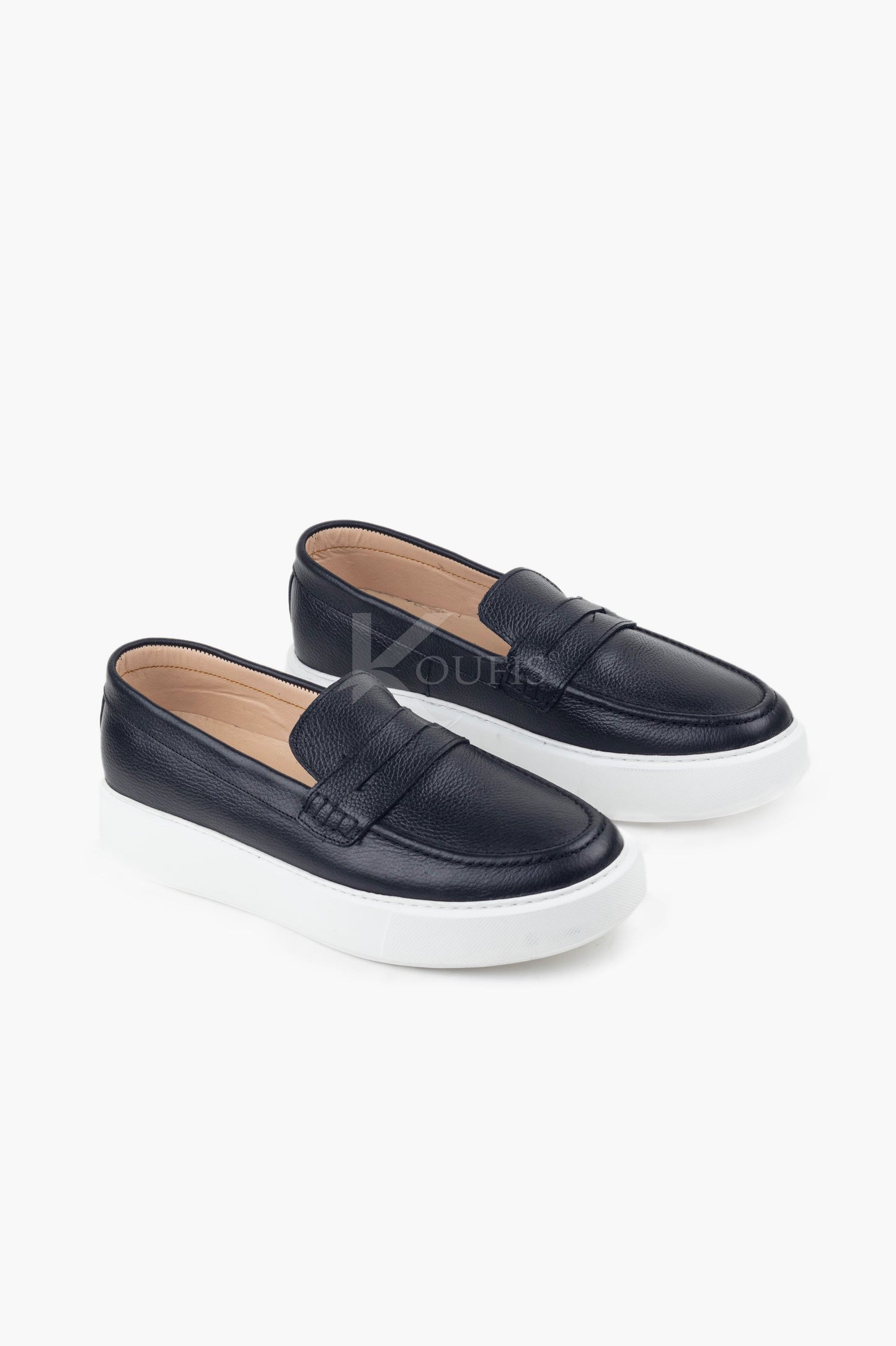 K601 Ballerine en Cuir