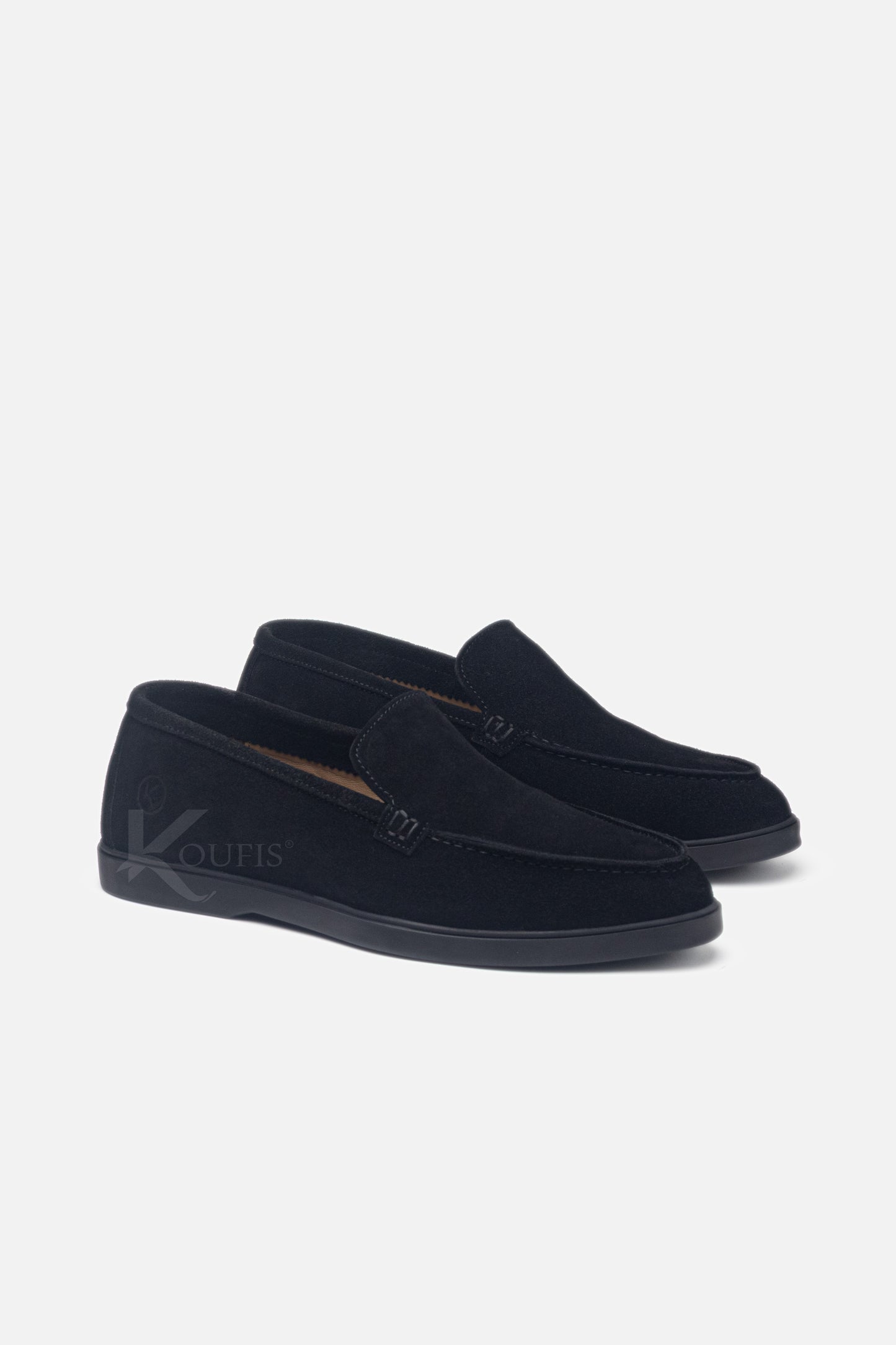 K607 Ballerine en Daim