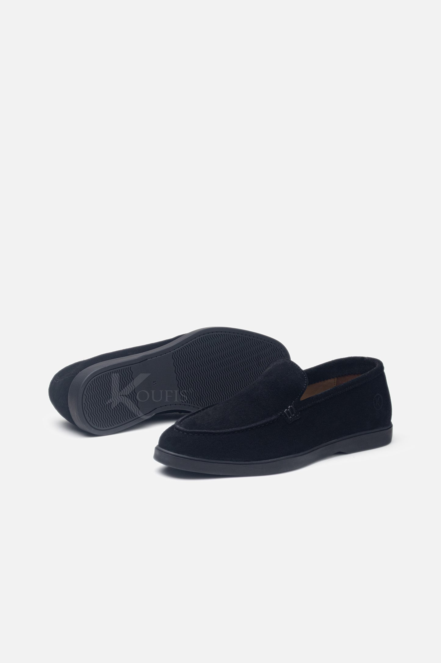 K607 Ballerine en Daim