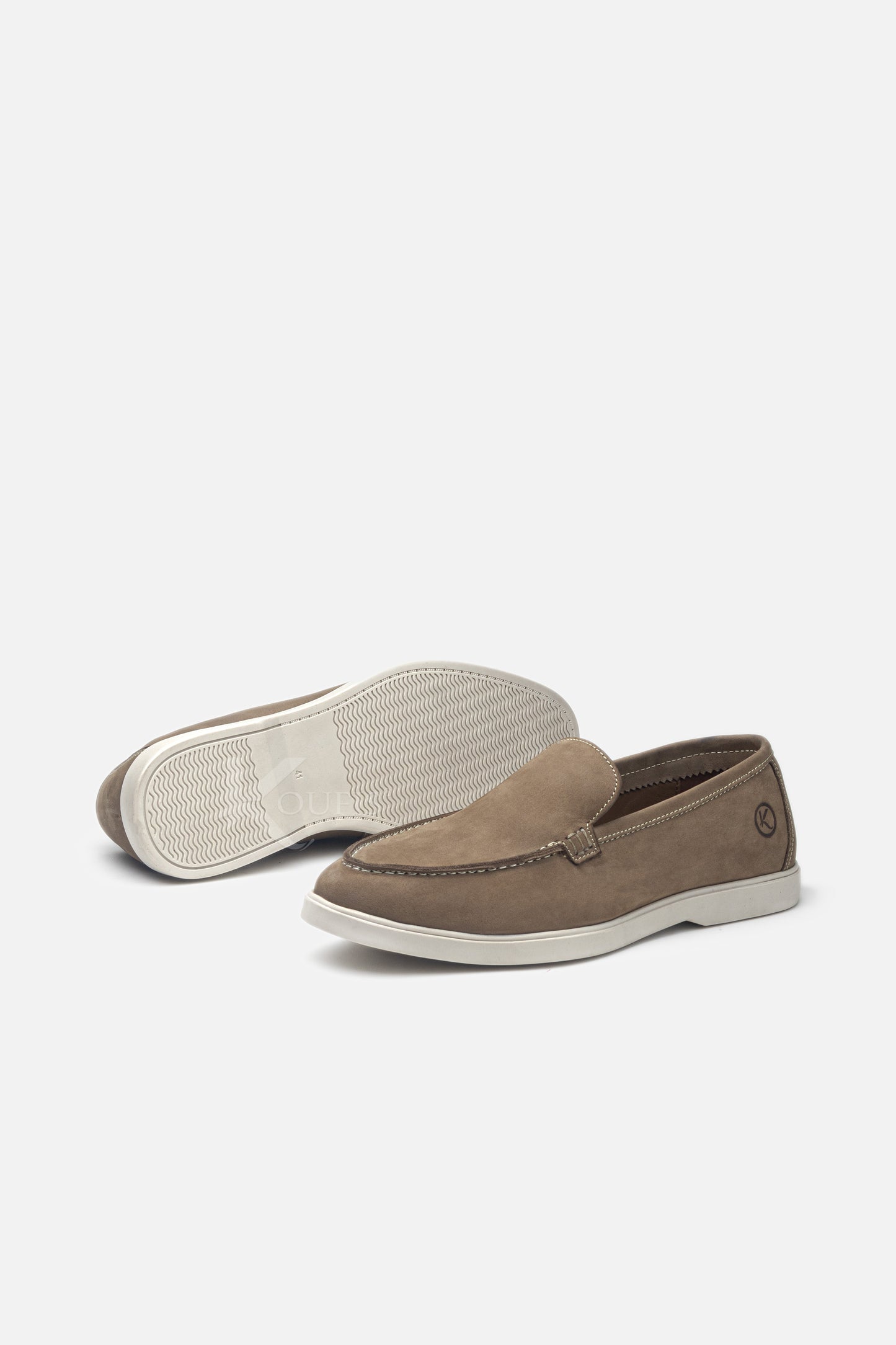 K607 Ballerine en Nubuck