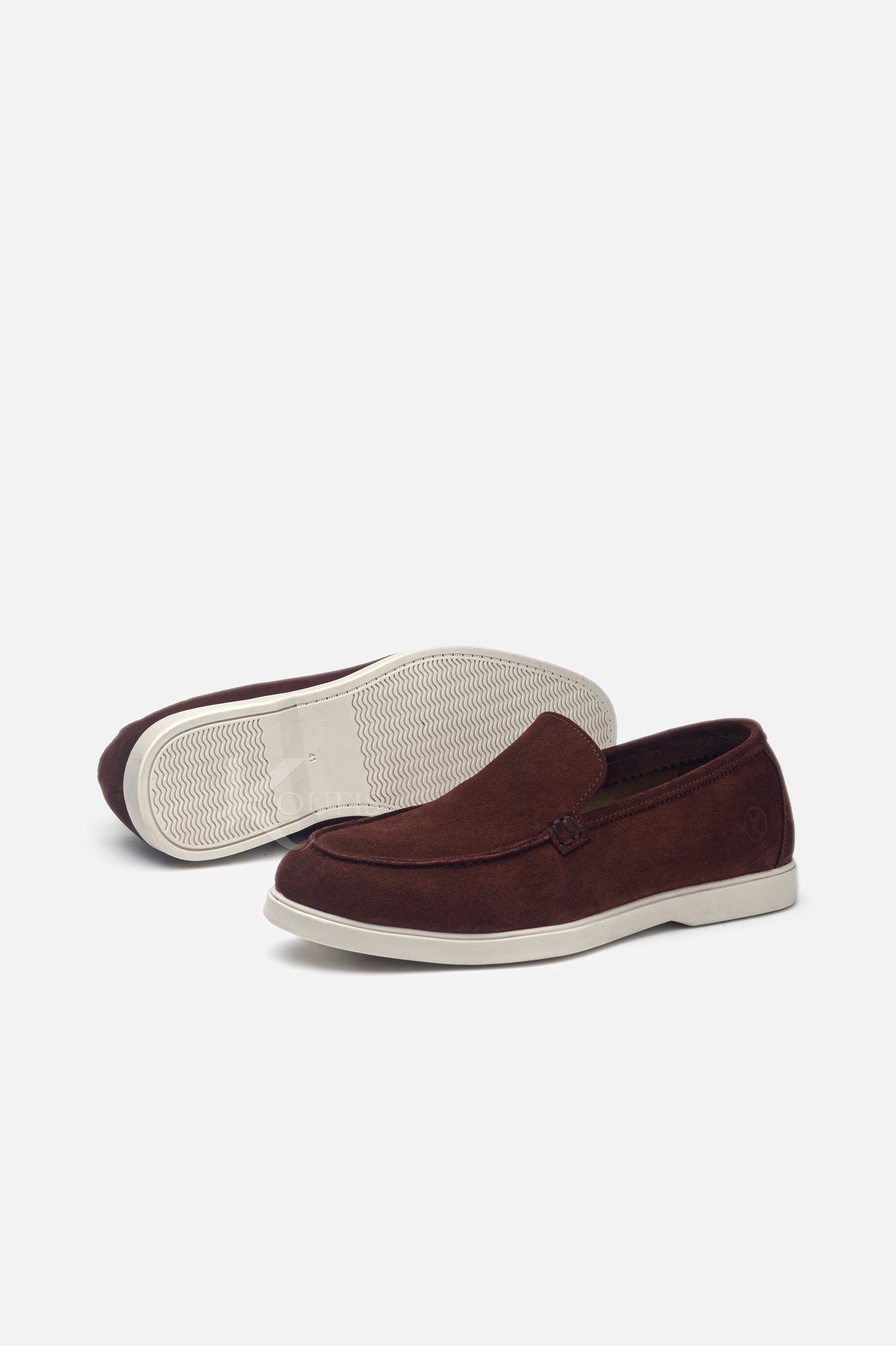 K607 Ballerine en Daim