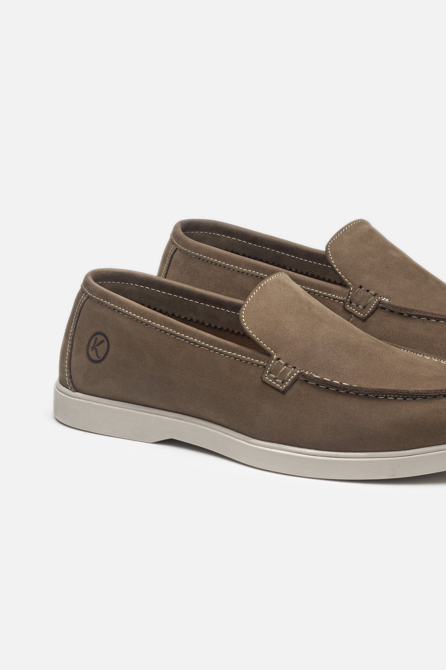 K607 Ballerine en Nubuck