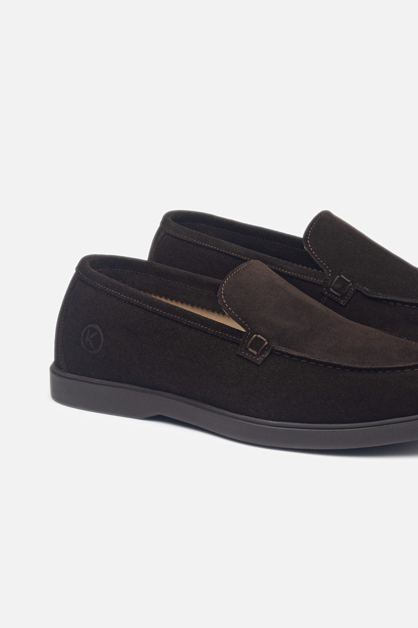 K607 Ballerine en Daim