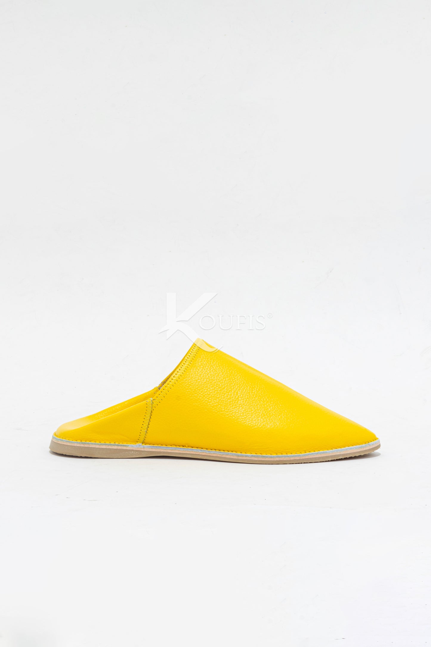 k01 Babouche Marocaine en Cuir