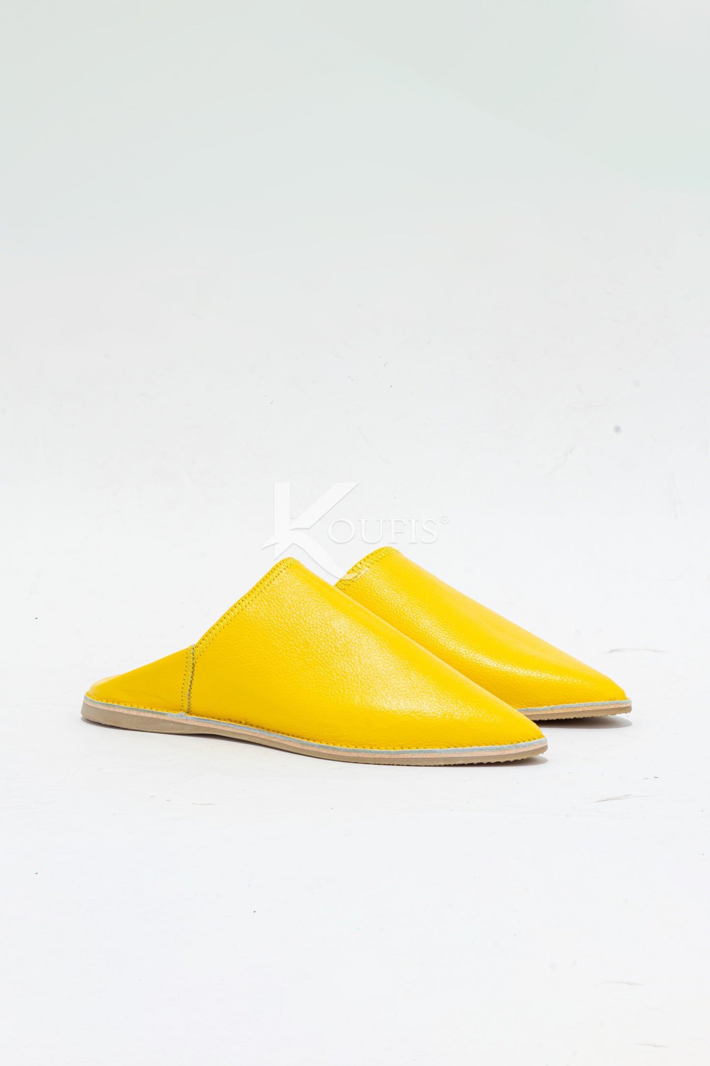 k01 Babouche Marocaine en Cuir