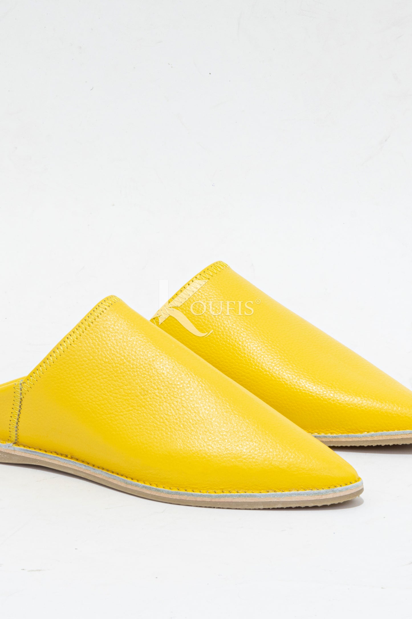 k01 Babouche Marocaine en Cuir