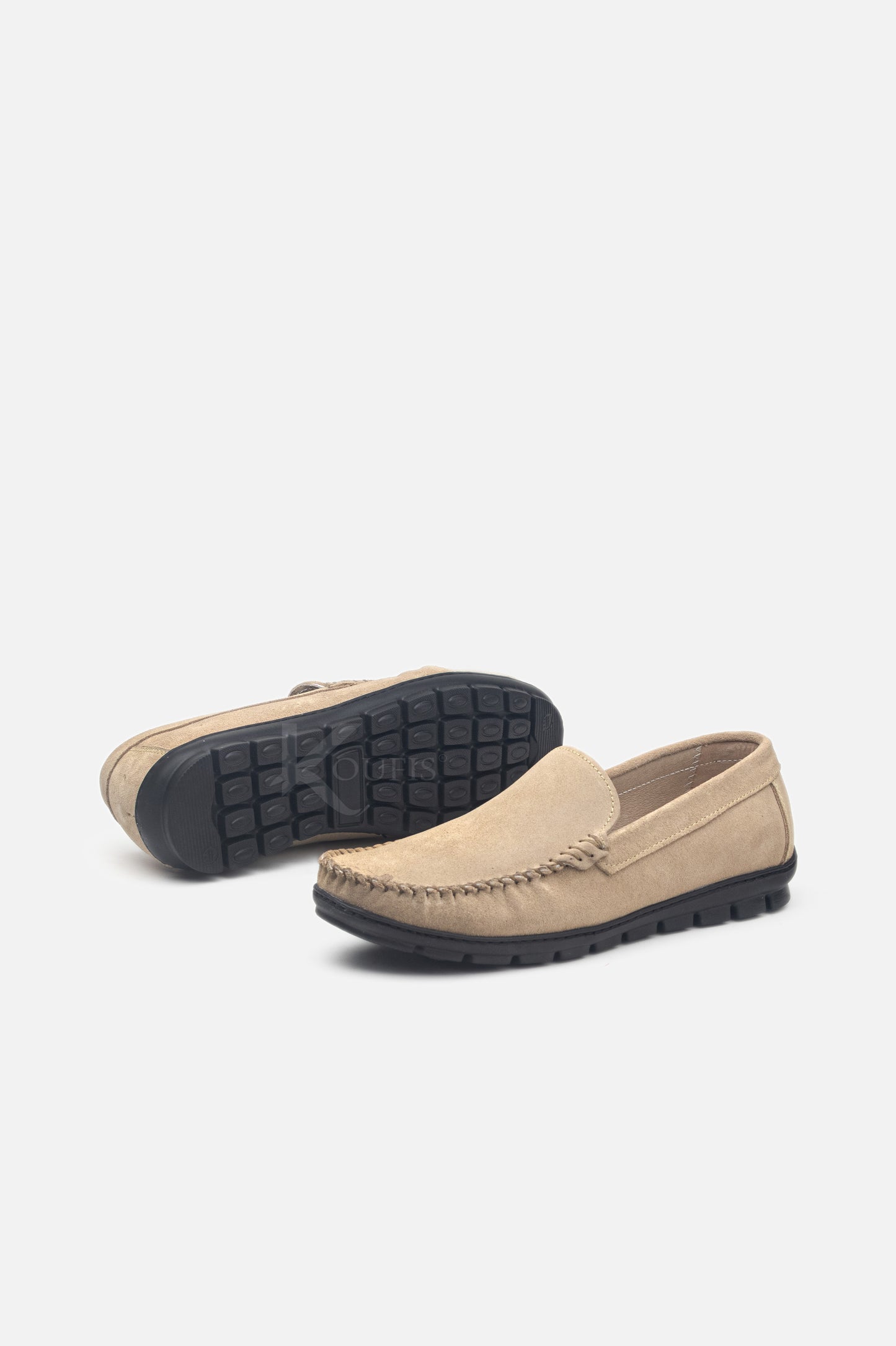 K613 Mocassin En Daim