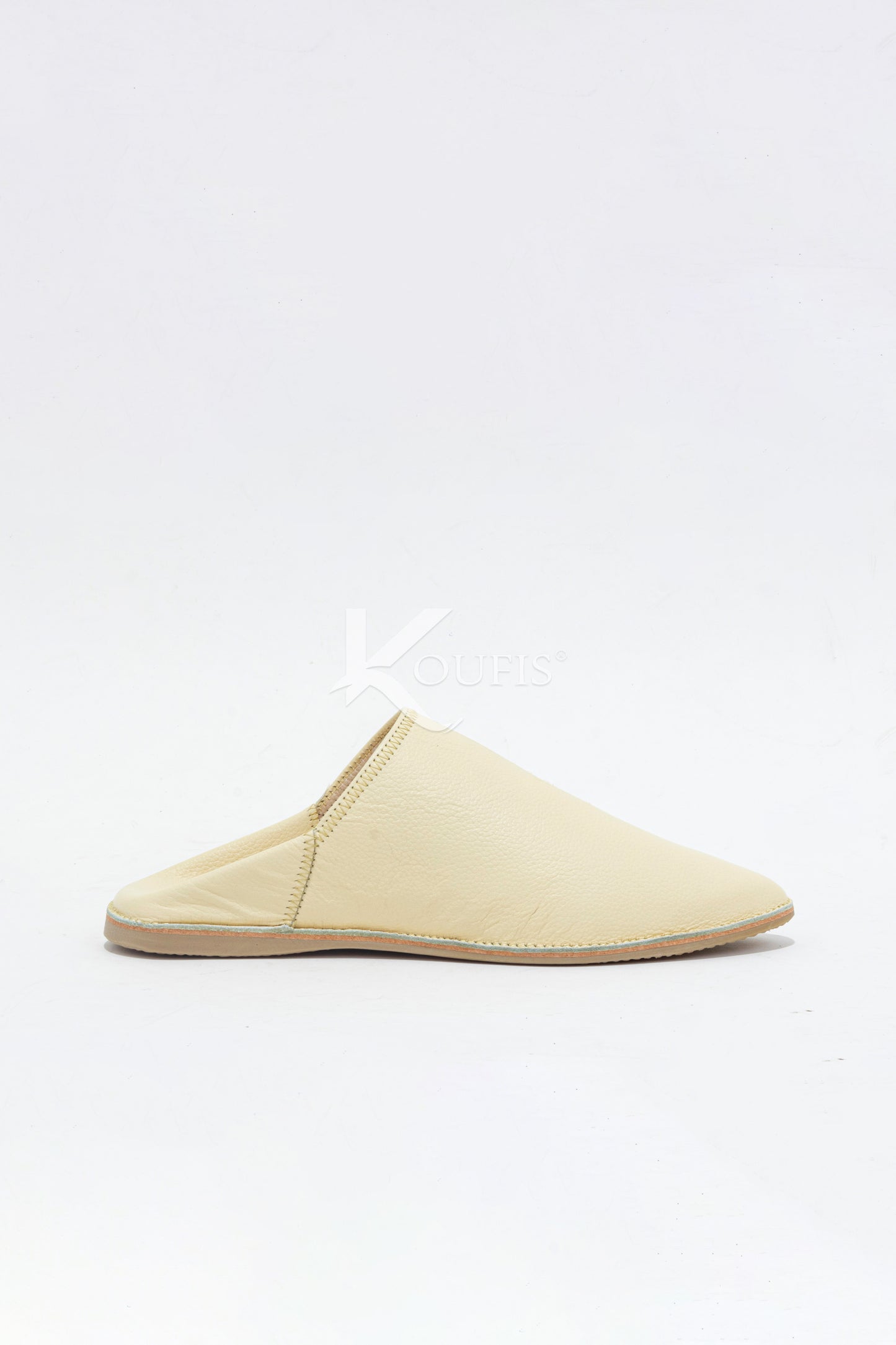 k01 Babouche Marocaine en Cuir