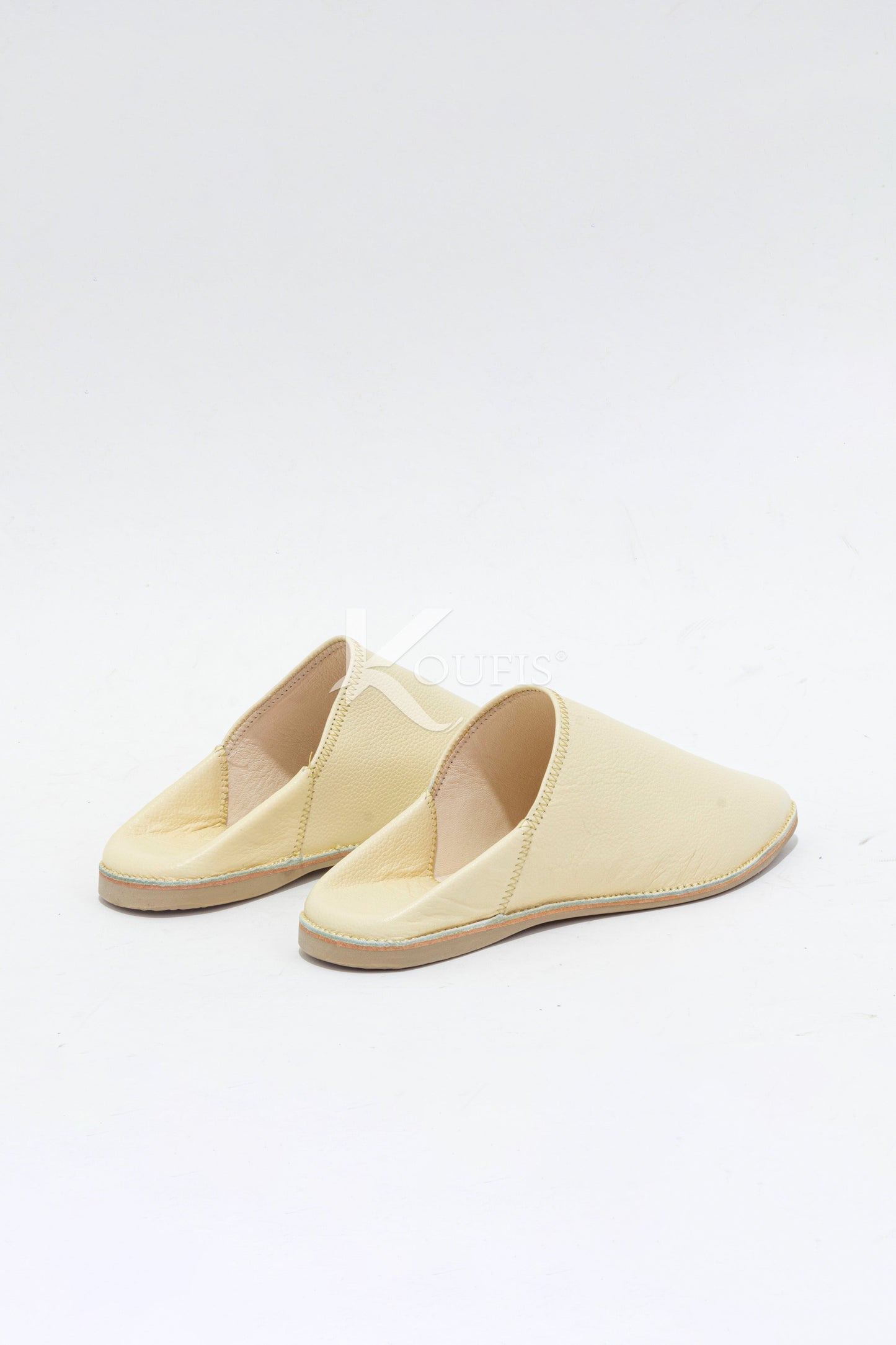 k01 Babouche Marocaine en Cuir