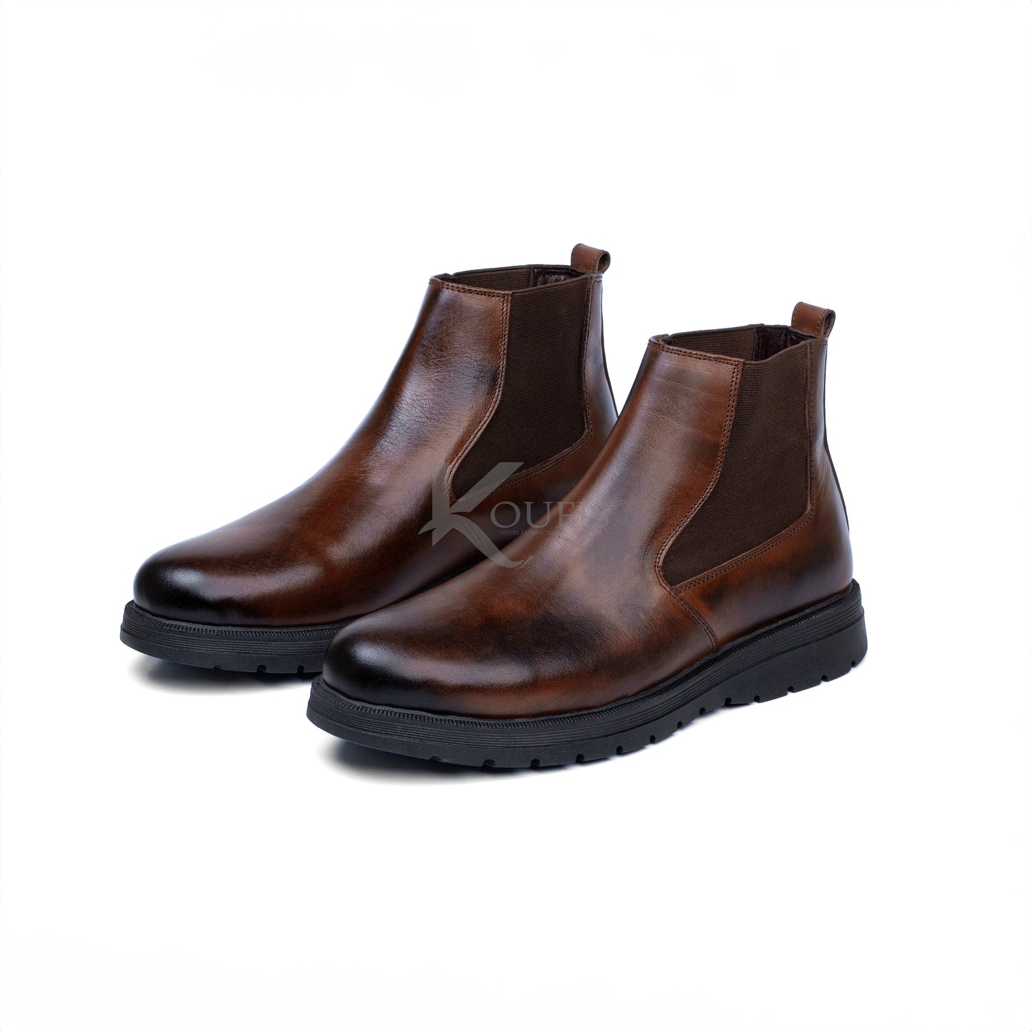 K108 Bottine en Cuir