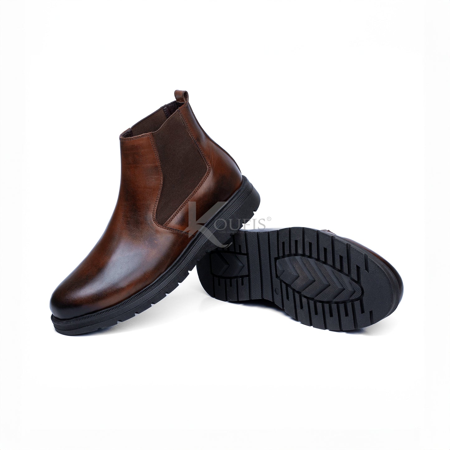 K108 Bottine en Cuir