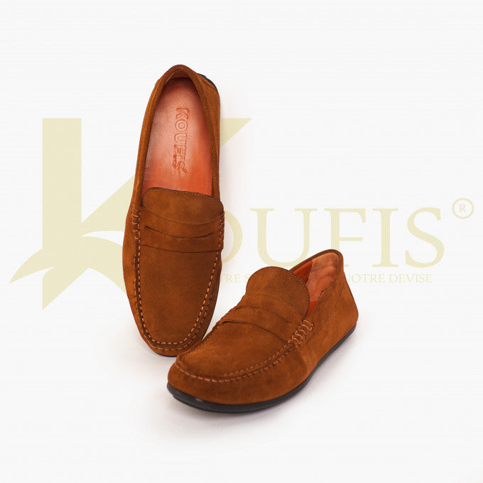 K02 Mocassin En Daim