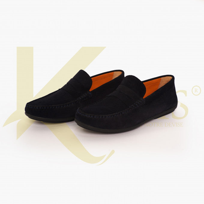 K02 Mocassin En Daim