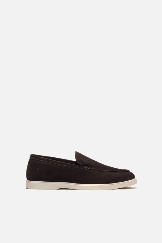 K607 Ballerine en Daim