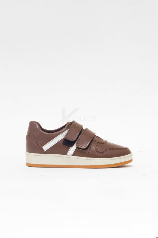 K502 Basket Garçon en Marron