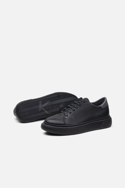 K41 Basket en Cuir