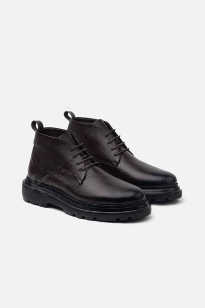 K122 Bottine en Cuir