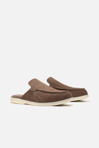 Mule Homme en Daim