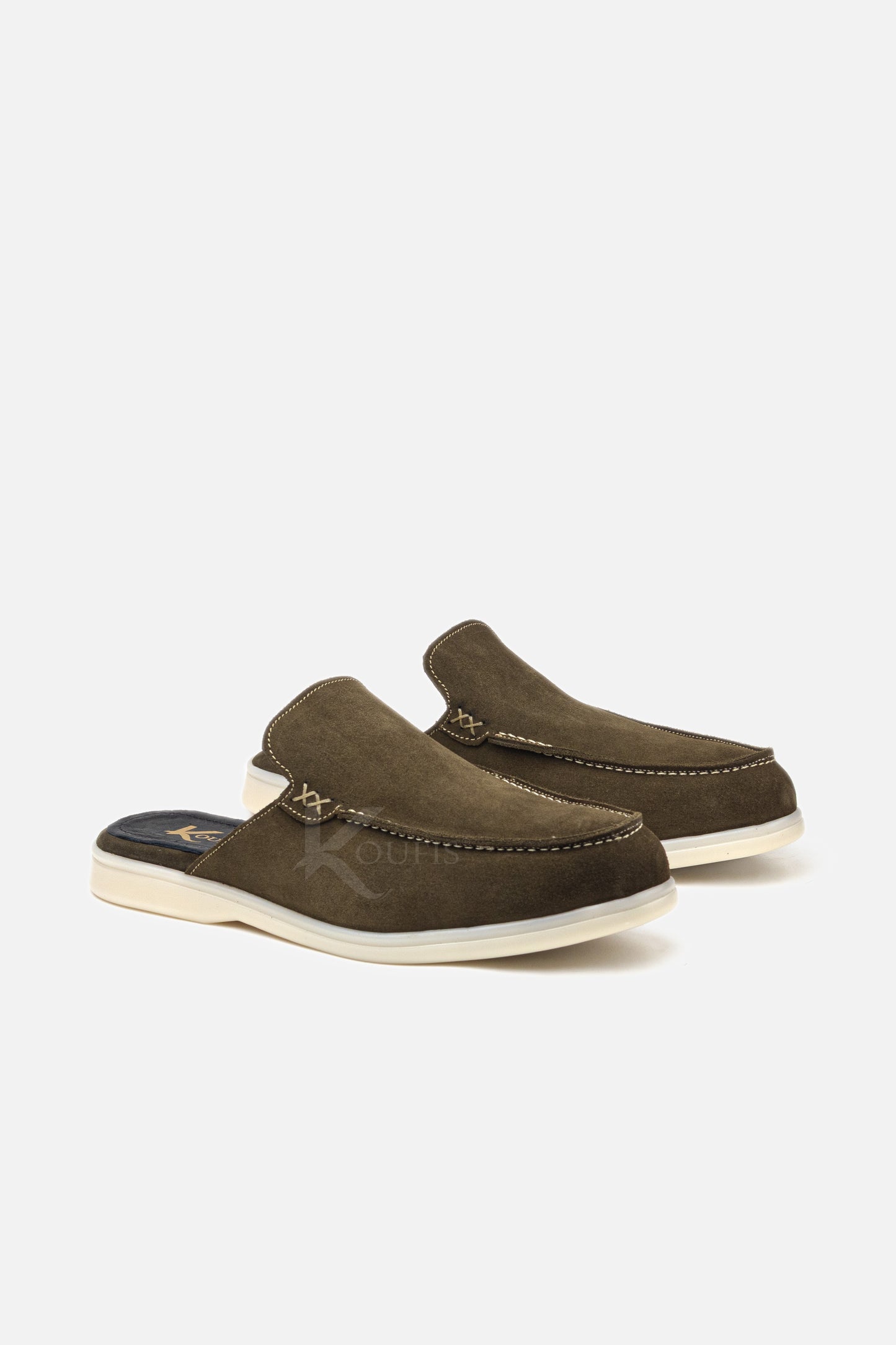 Mule Homme en Daim