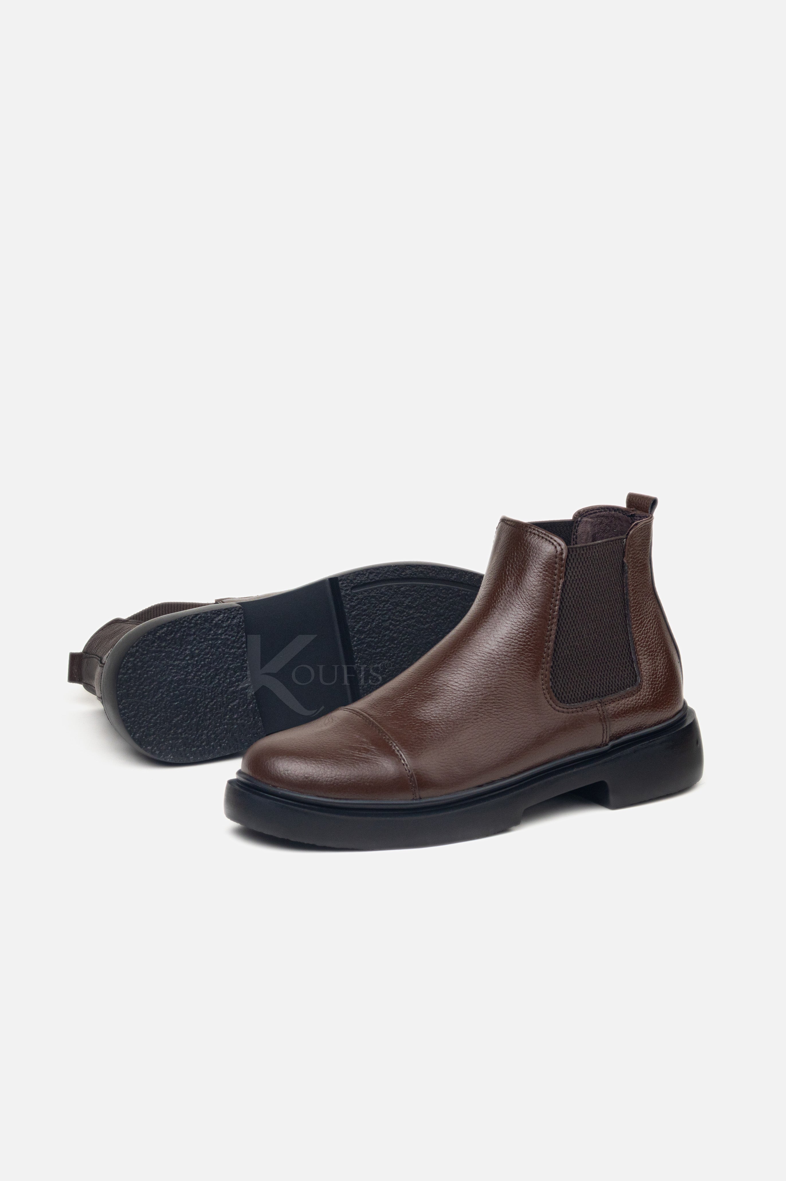 K133 Bottine en Cuir