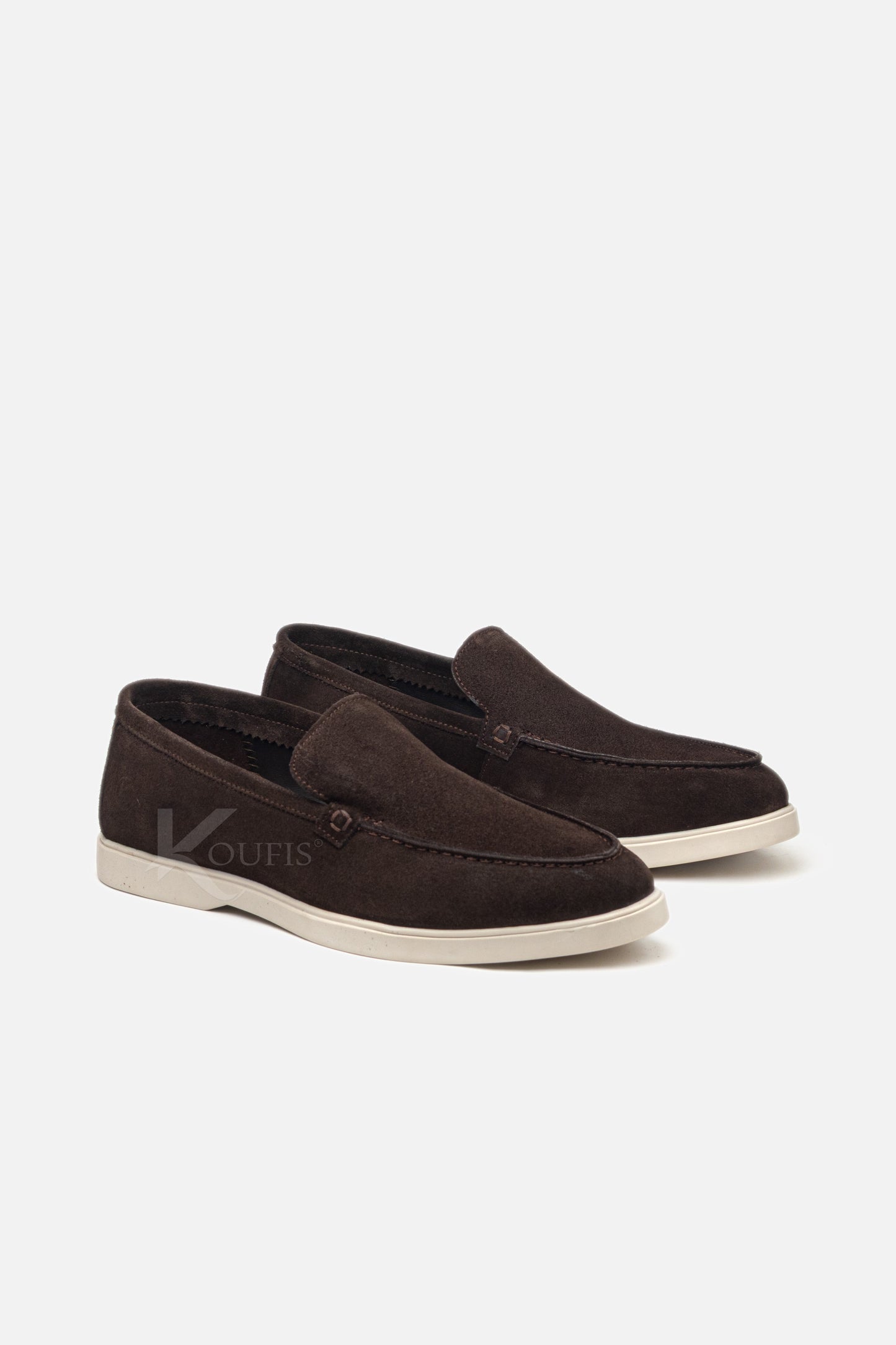 K607 Ballerine en Daim