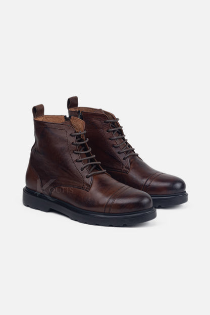 K114 Bottine en Cuir