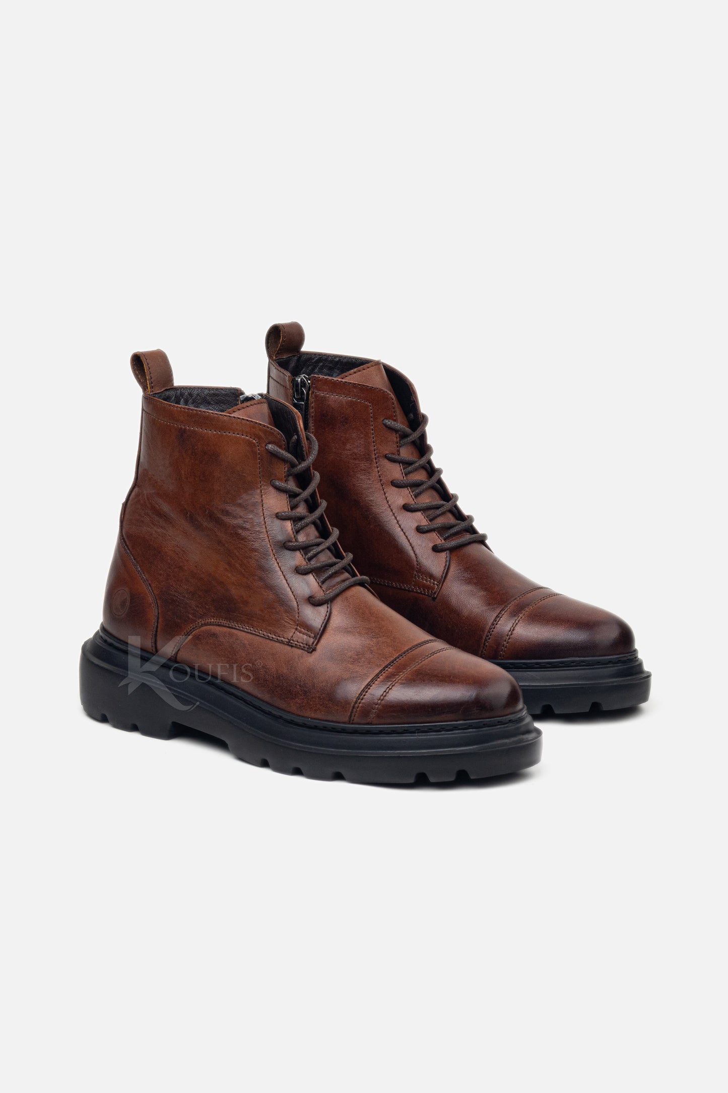 K114 NV Bottine en Cuir