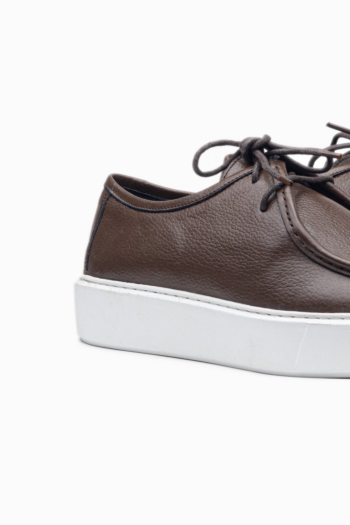 K26 Basket en Cuir Marron